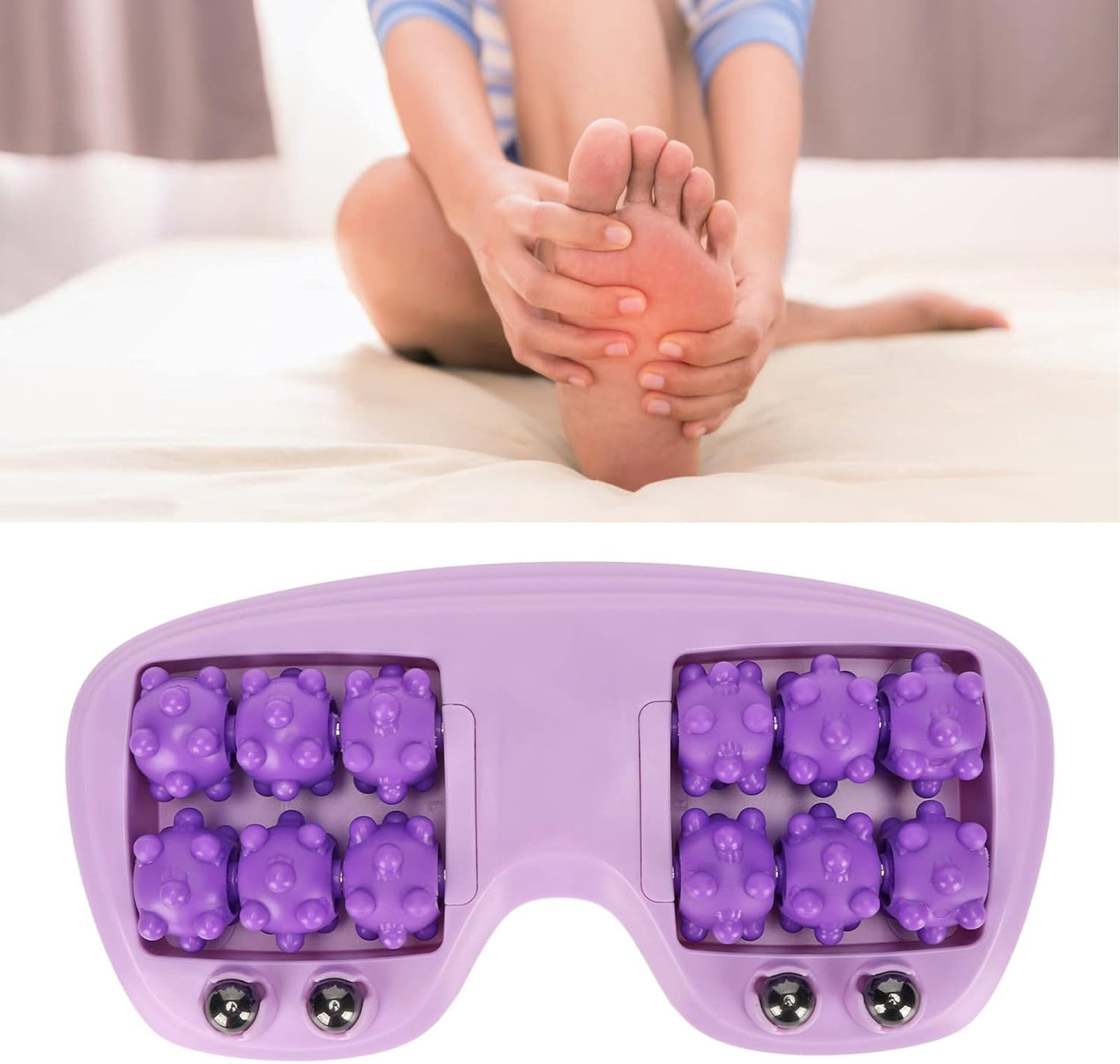 Feet Roller Acupressure Massager | Pain Relief | Deep Tissue Relaxation